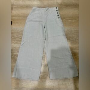 NWOT Good Luck Gem Light Grey Pants